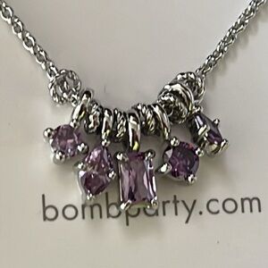 Bomb Party December Aviva Tanzanite Necklace